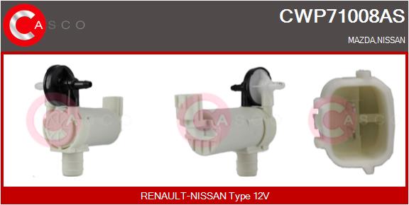 Pompa acqua lavaggio, Pulizia cristalli - CWP71008AS CASCO