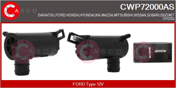 Water Pump, window cleaning - CWP72000AS CASCO