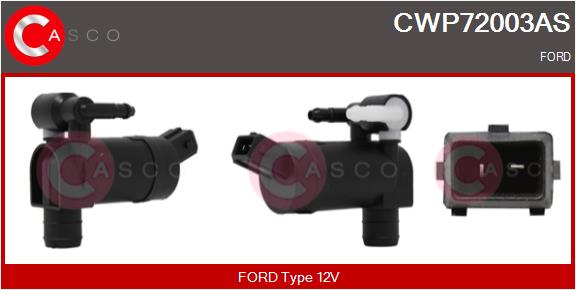 Pompa acqua lavaggio, Pulizia cristalli - CWP72003AS CASCO