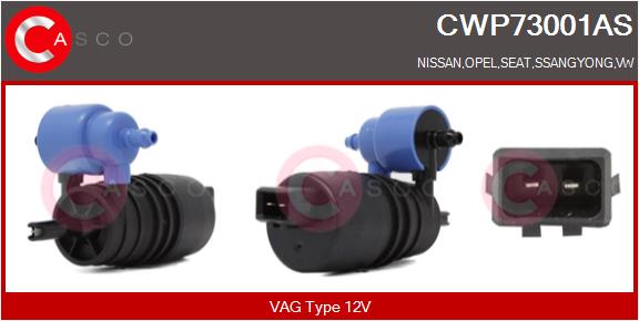 Water Pump, window cleaning - CWP73001AS CASCO