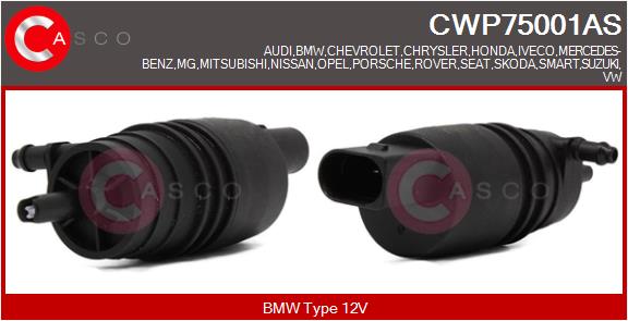 Water Pump, window cleaning - CWP75001AS CASCO