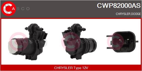 Водяной насос, система очистки окон - CWP82000AS CASCO