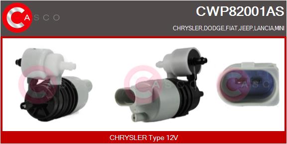 Water Pump, window cleaning - CWP82001AS CASCO