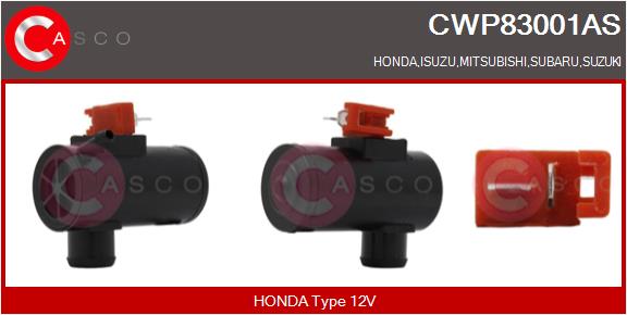 Водяной насос, система очистки окон - CWP83001AS CASCO