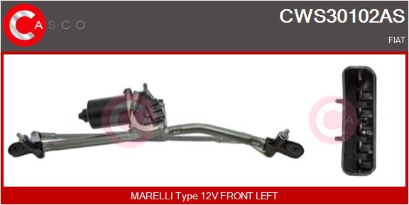 Scheibenreinigungsanlage - CWS30102AS CASCO