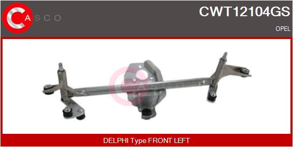 Wiper Linkage - CWT12104GS CASCO