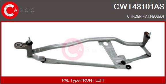 Система тяг и рычагов привода стеклоочистителя - CWT48101AS CASCO
