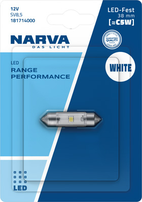 Bulb, licence plate light - 181714000 NARVA