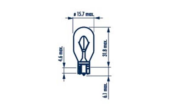 Bulb, indicator - 176313000 NARVA