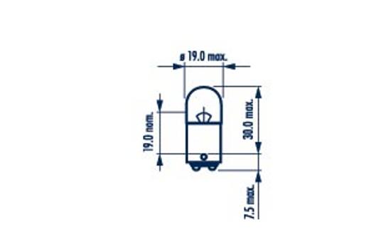 Лампа накаливания, фонарь указателя поворота - 171723000 NARVA