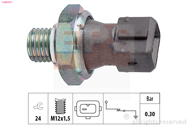 Oil Pressure Switch - 1.800.071 EPS