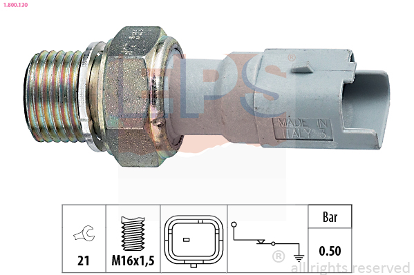 Oil Pressure Switch - 1.800.130 EPS