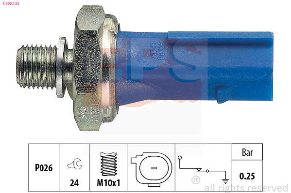 Oil Pressure Switch - 1.800.133 EPS