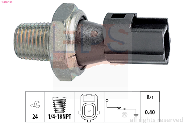 Oil Pressure Switch - 1.800.156 EPS
