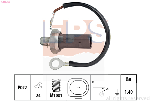 Oil Pressure Switch - 1.800.159 EPS