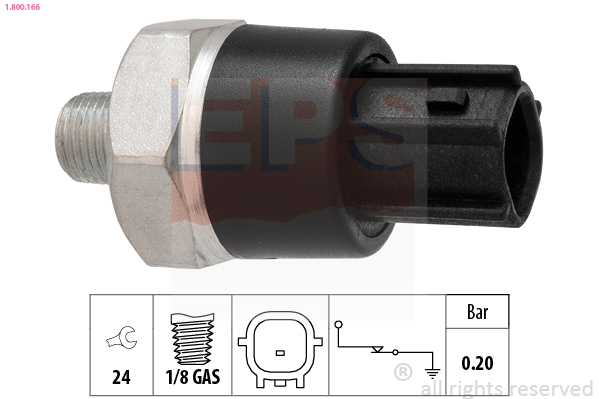 Oil Pressure Switch - 1.800.166 EPS