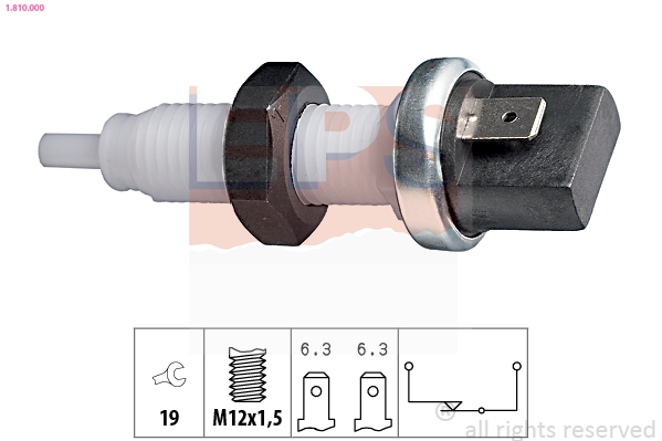 Brake Light Switch - 1.810.000 EPS