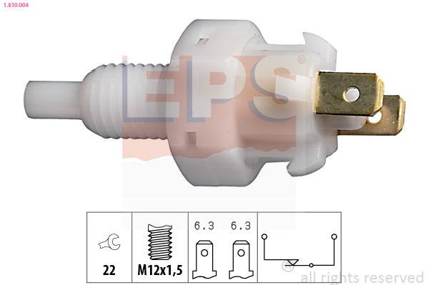 Interruttore luce freno - 1.810.004 EPS