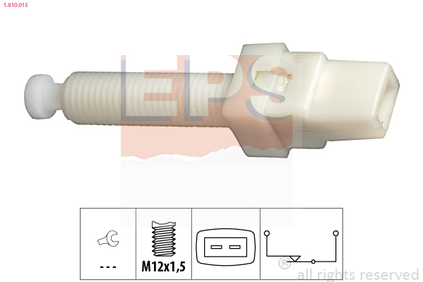 Brake Light Switch - 1.810.015 EPS