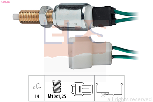 Brake Light Switch - 1.810.027 EPS