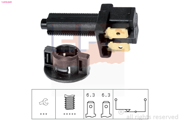 Brake Light Switch - 1.810.041 EPS