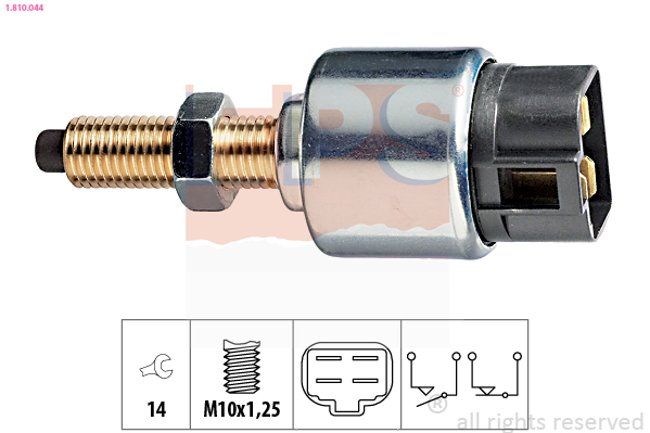 Interruttore luce freno - 1.810.044 EPS