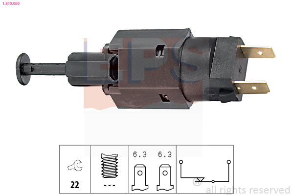 Brake Light Switch - 1.810.050 EPS