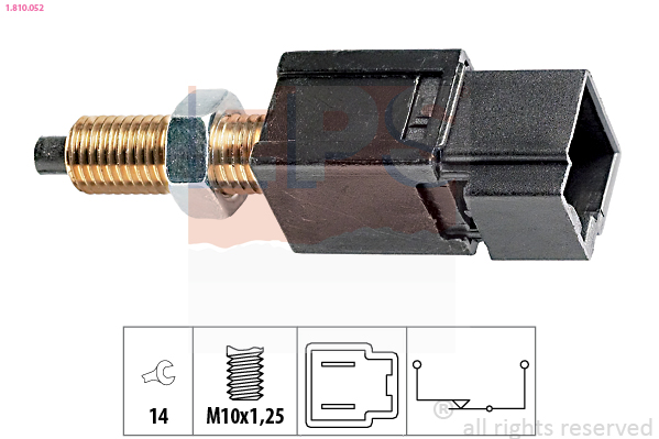 Brake Light Switch - 1.810.052 EPS