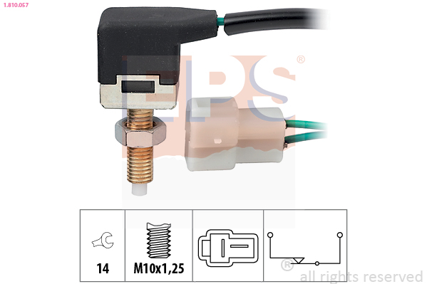 Brake Light Switch - 1.810.057 EPS