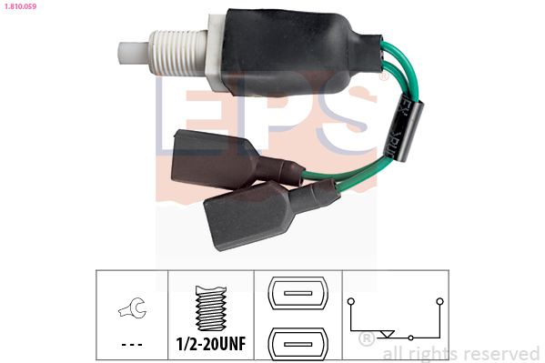 Interruttore luce freno - 1.810.059 EPS