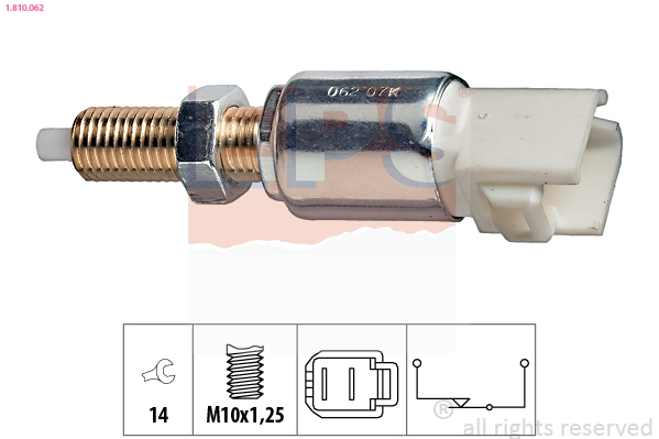 Brake Light Switch - 1.810.062 EPS