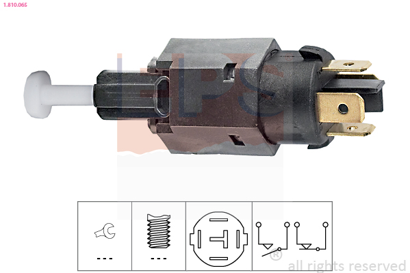 Brake Light Switch - 1.810.065 EPS