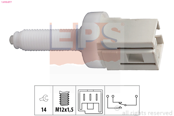 Brake Light Switch - 1.810.077 EPS