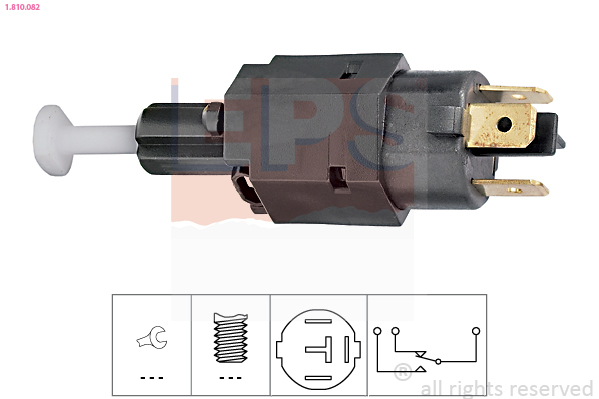 Brake Light Switch - 1.810.082 EPS