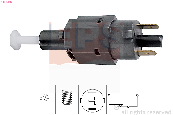 Brake Light Switch - 1.810.098 EPS