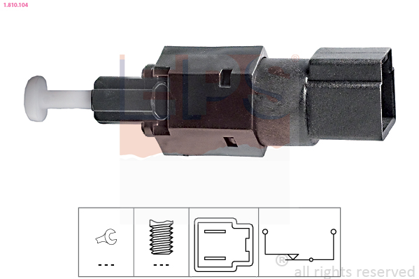 Brake Light Switch - 1.810.104 EPS