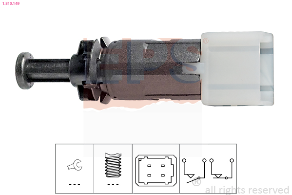 Brake Light Switch - 1.810.149 EPS