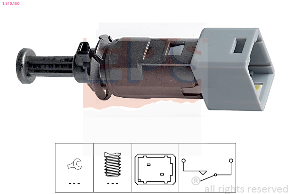 Brake Light Switch - 1.810.150 EPS