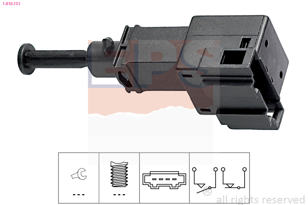 Brake Light Switch - 1.810.151 EPS