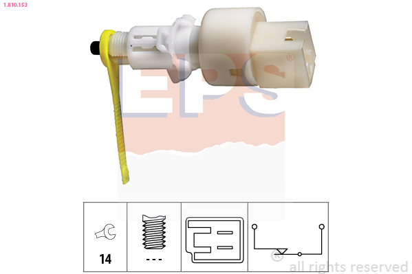 Brake Light Switch - 1.810.153 EPS