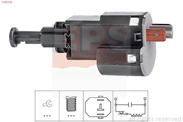 Brake Light Switch - 1.810.155 EPS
