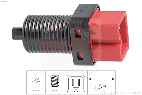 Brake Light Switch - 1.810.184 EPS