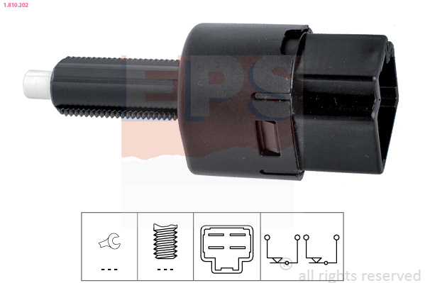 Brake Light Switch - 1.810.202 EPS