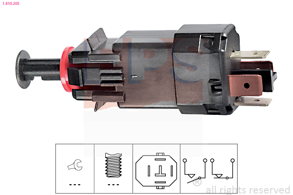 Brake Light Switch - 1.810.205 EPS