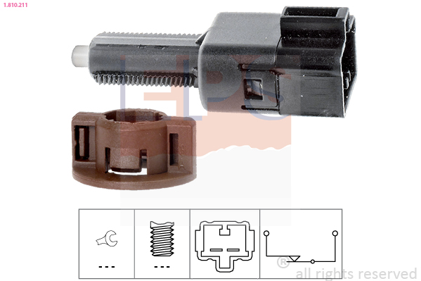 Brake Light Switch - 1.810.211 EPS