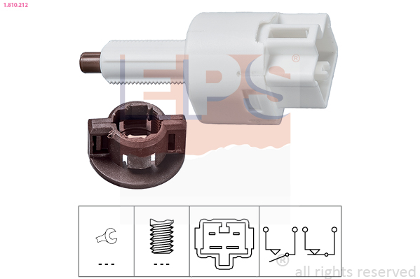 Brake Light Switch - 1.810.212 EPS