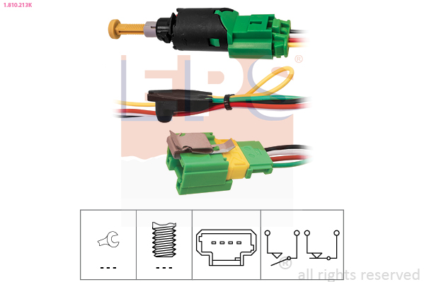 Interruttore luce freno - 1.810.213K EPS