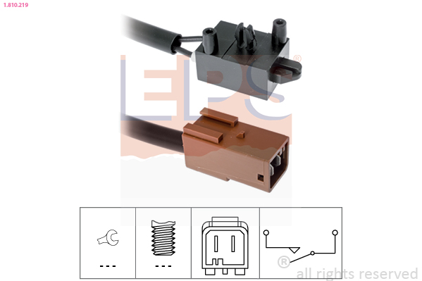 Brake Light Switch - 1.810.219 EPS