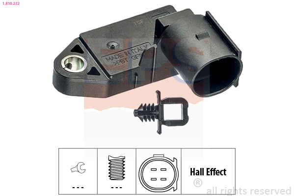 Interruttore luce freno - 1.810.232 EPS
