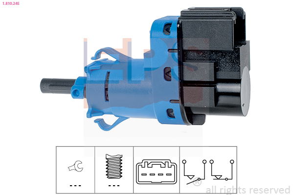 Brake Light Switch - 1.810.245 EPS
